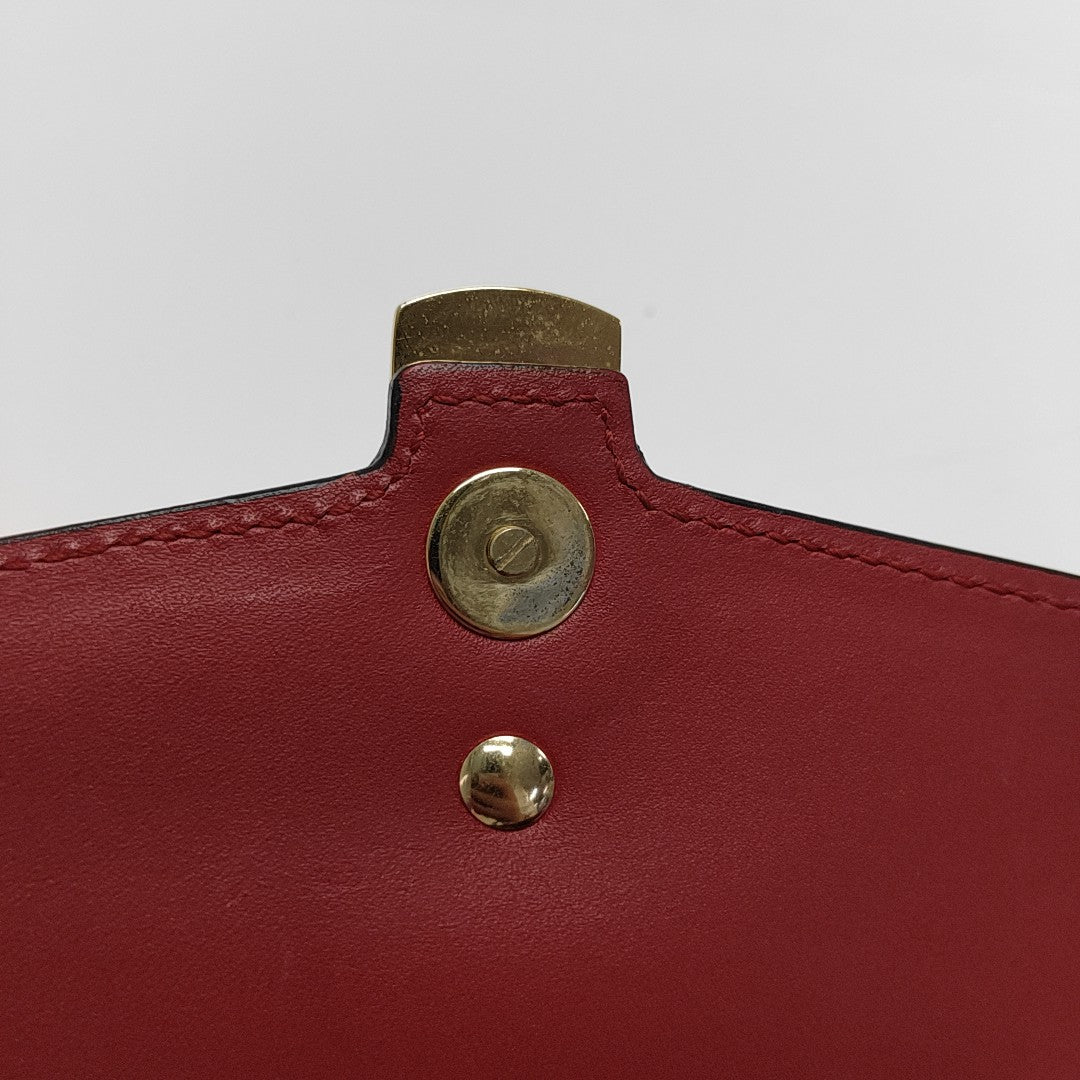 Sylvie Super Mini Calfskin Red