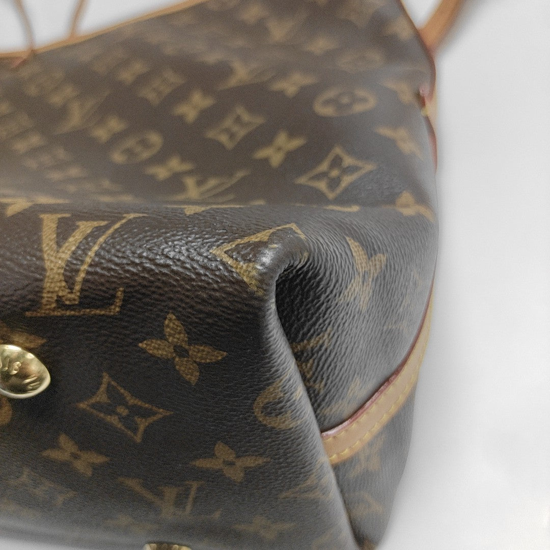 CARRYALL MM Monogram Coated Canvas Brown