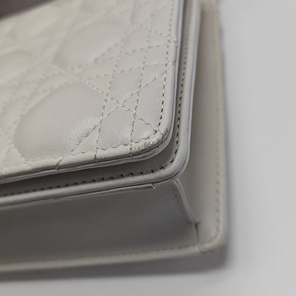 My Dior MISS DIOR Cannage Lambskin White