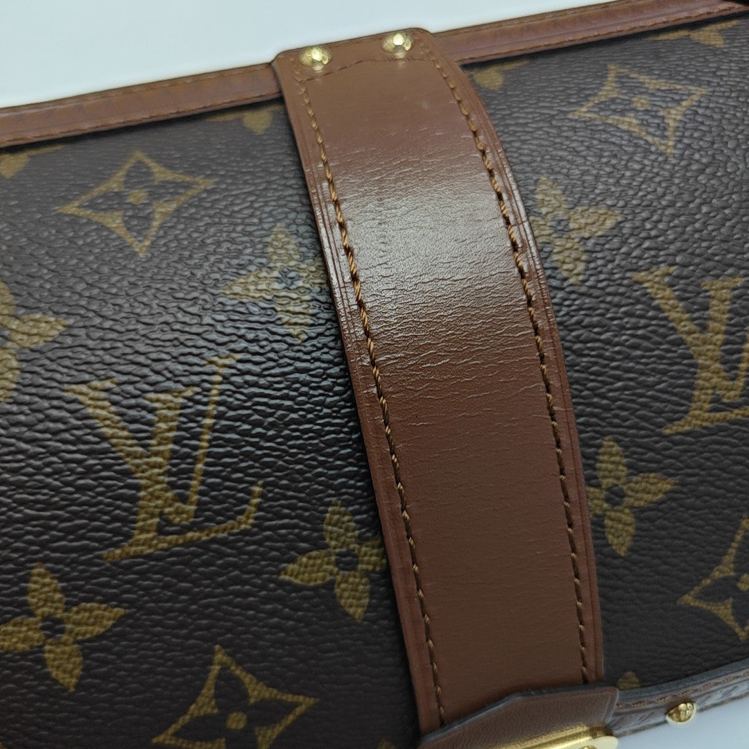 PAPILLON 19 Monogram Coated Canvas Brown