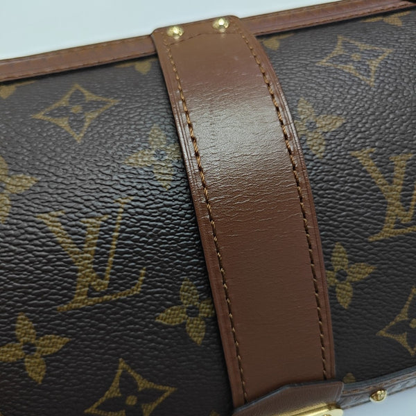 PAPILLON 19 Monogram Coated Canvas Brown