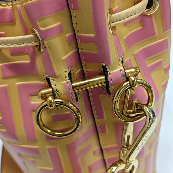 Mon Tresor Mini Calfskin Yellow