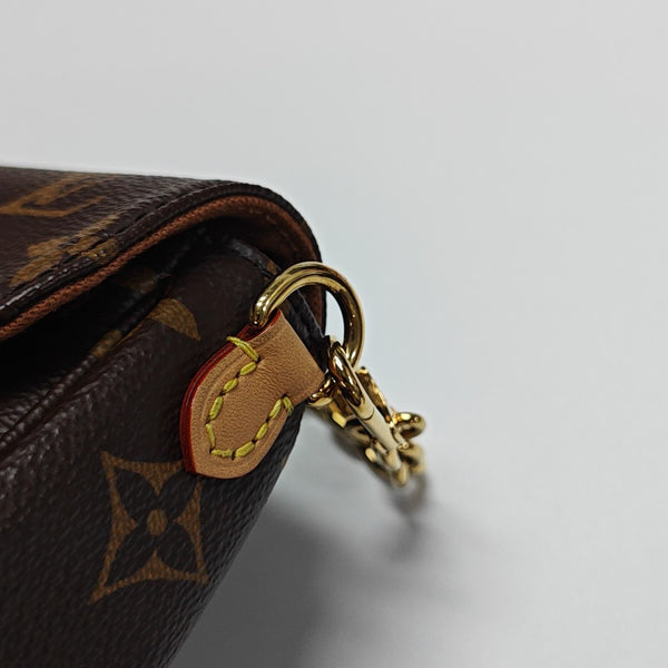 IVY Monogram Coated Canvas Brown