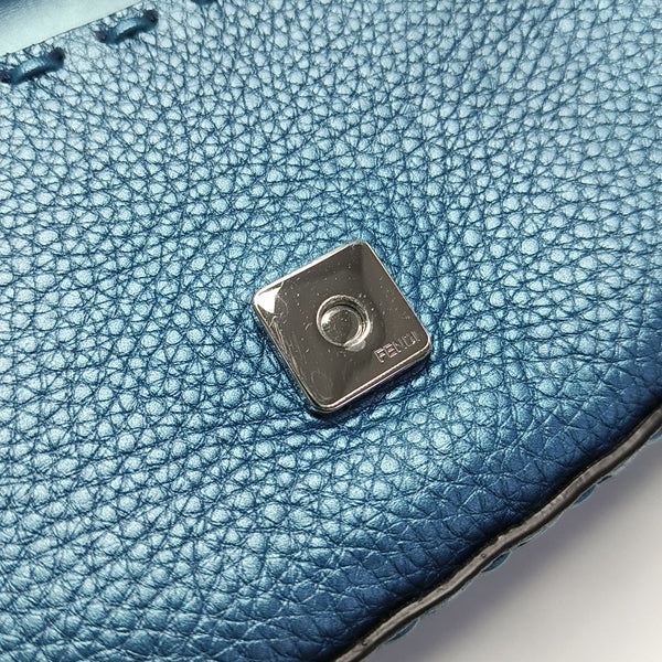 Baguette Mini Calfskin Blue