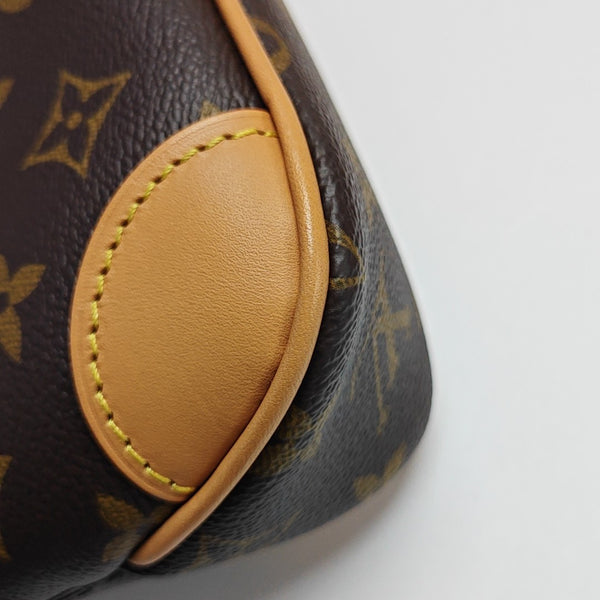 BOULOGNE Nano Monogram Coated Canvas Brown