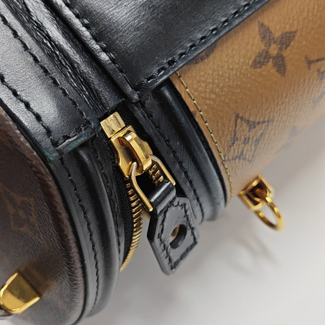 CANNES PM Monogram Coated Canvas Brown