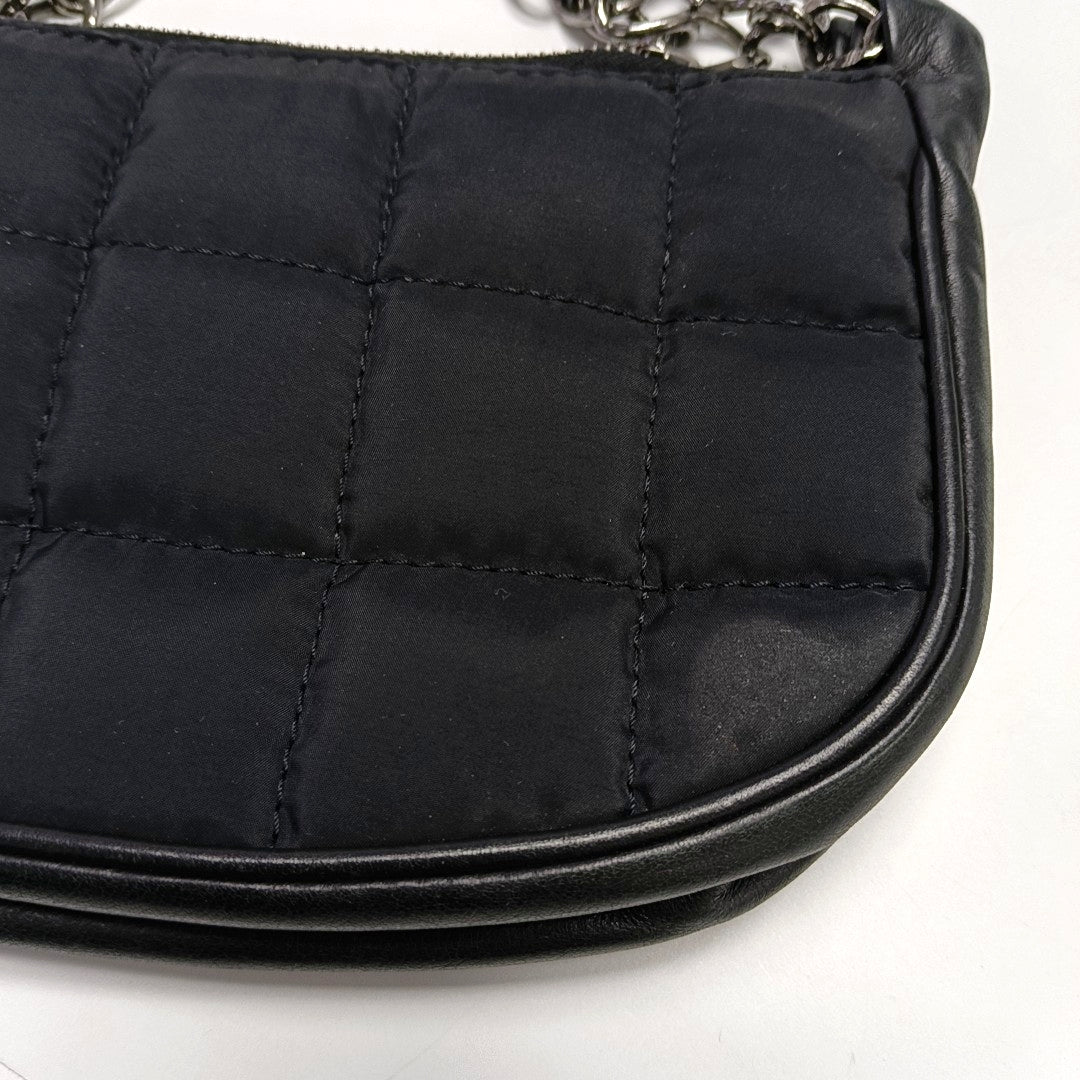 Quilted Canvas Black
