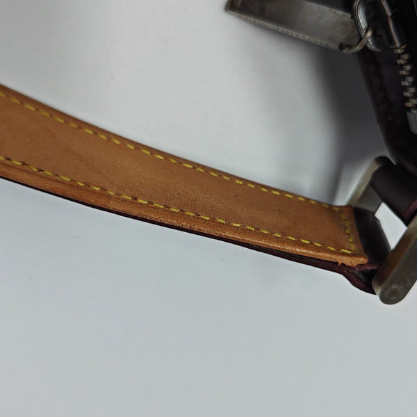 ALLSTON Monogram Patent Leather Red