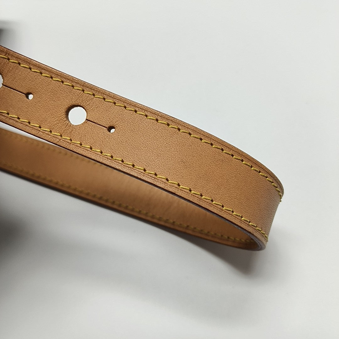 ALL IN BB Monogram Coated Canvas Brown