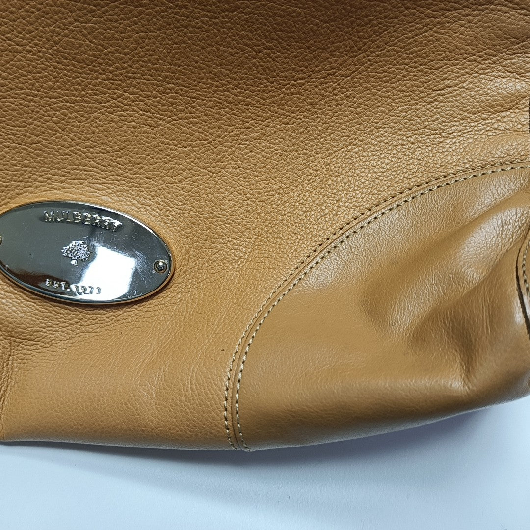 Calfskin Shoulder Bag Yellow