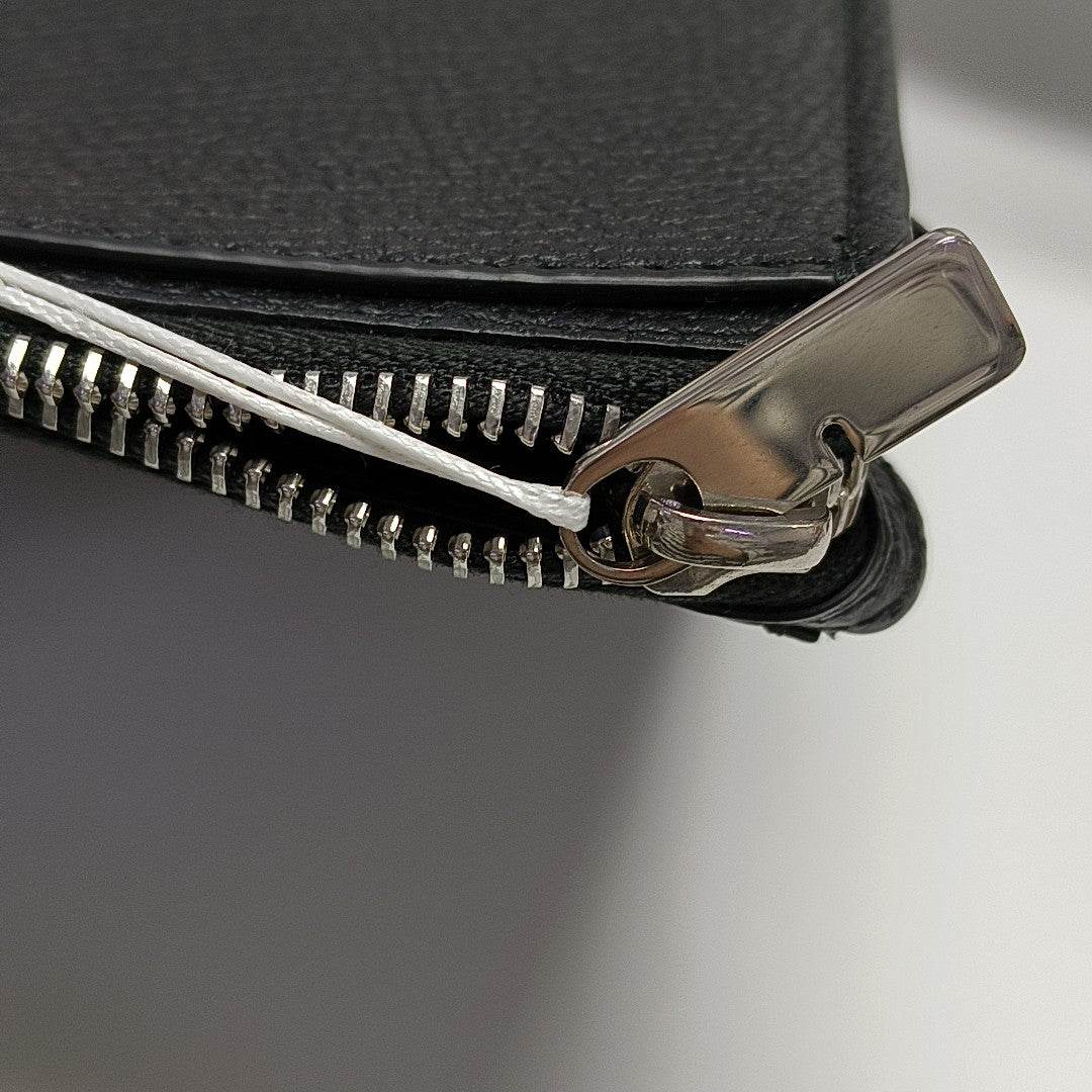 Calfskin Clutch Black