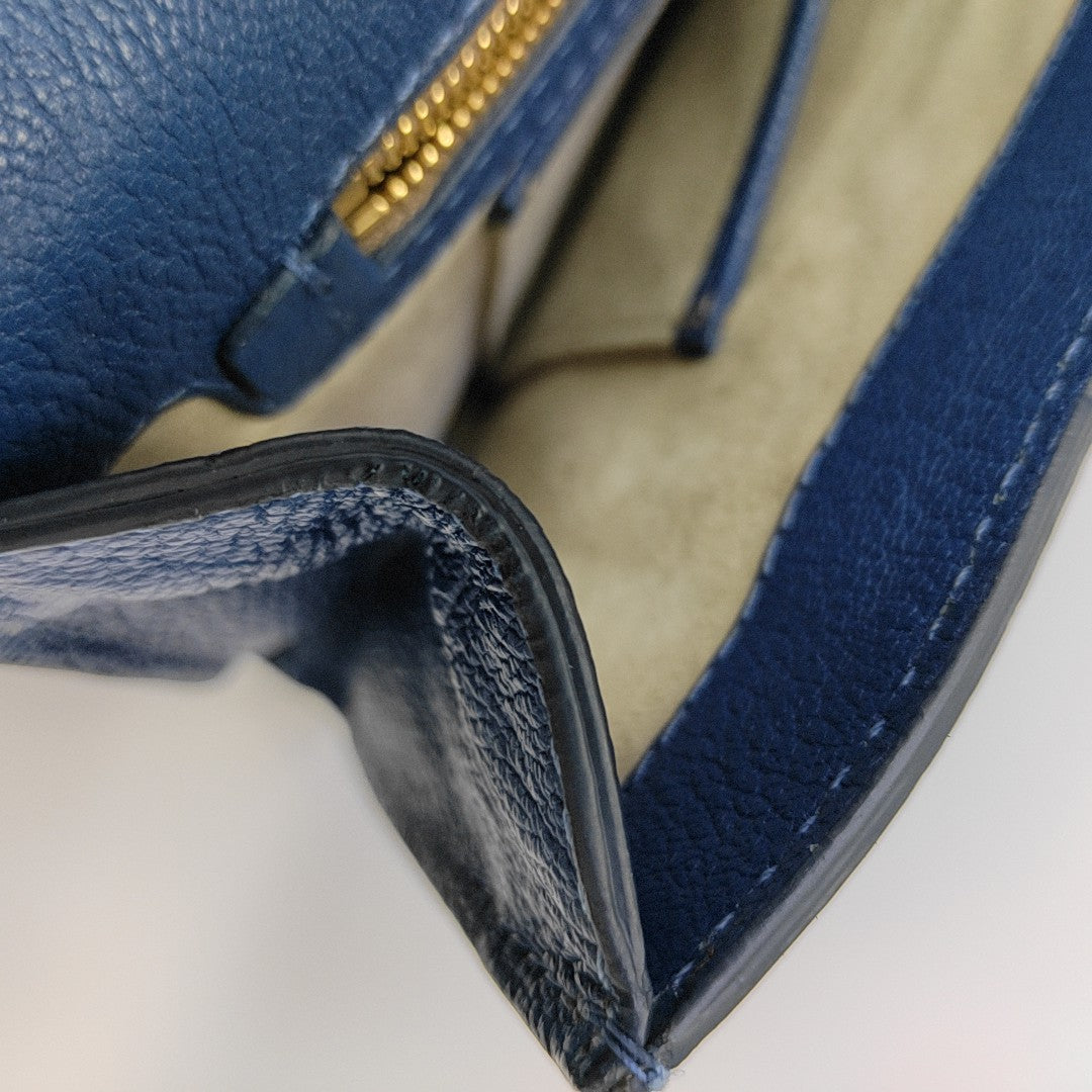 Calfskin Clutch Blue