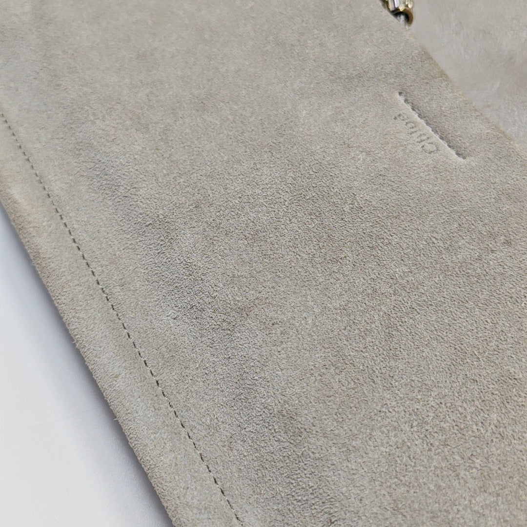 Faye Medium Calfskin Gray