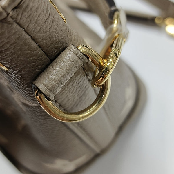 NOÉ Nano Monogram Calfskin Gray