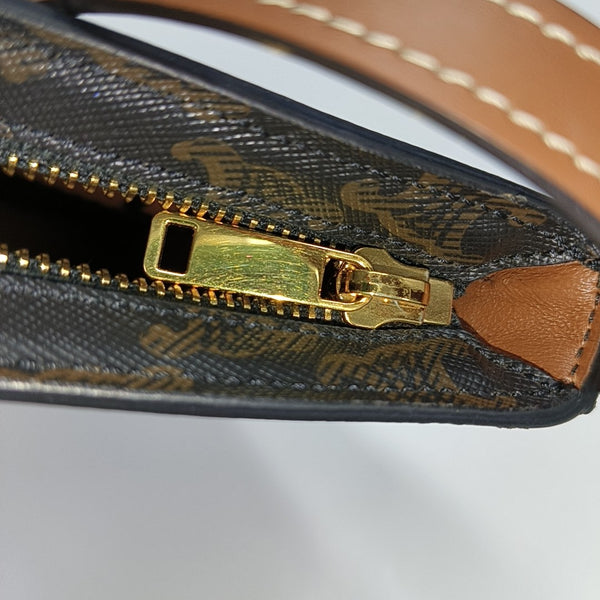 Coated Canvas Medium Brown