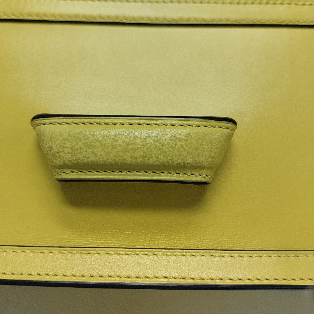 Barcelona Medium Calfskin Yellow