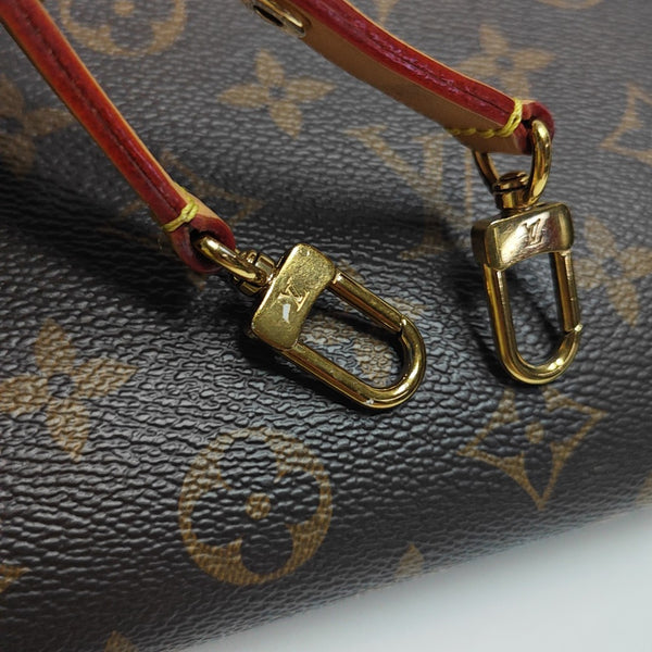 IVY Monogram Coated Canvas Brown