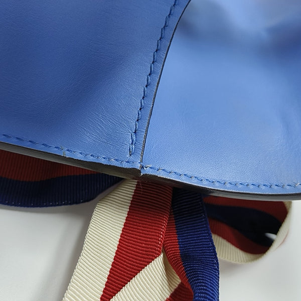 Sylvie Small Calfskin Blue