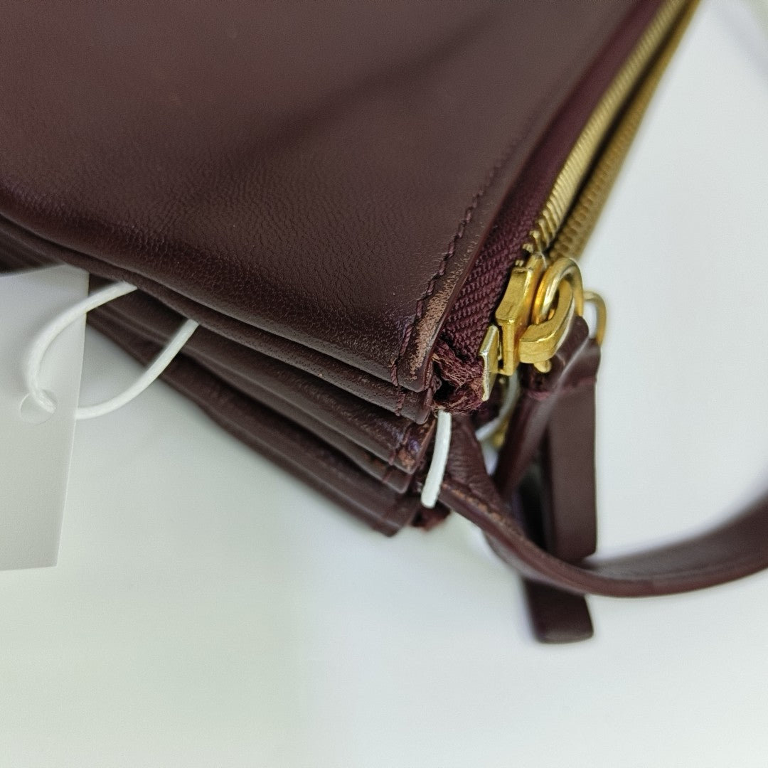 TRIO Small Lambskin Red
