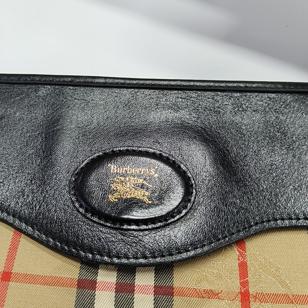 Canvas Clutch Beige