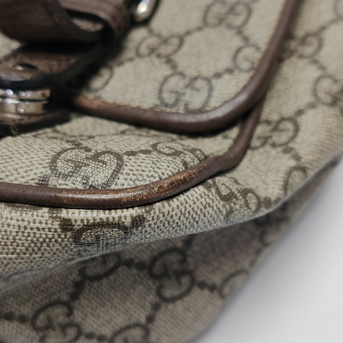Monogram Coated Canvas Brown