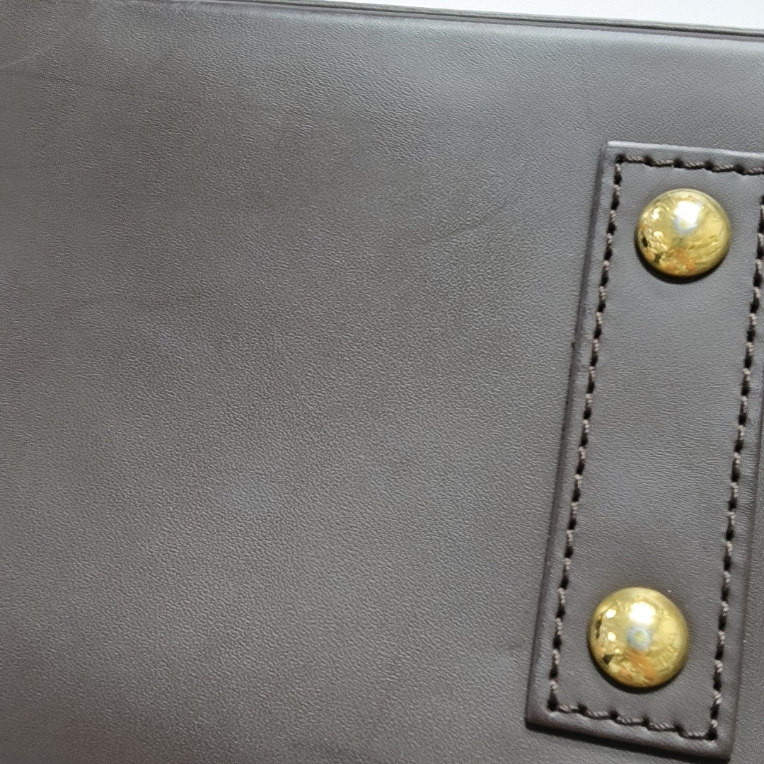 ALMA BB Damier Ebene Coated Canvas Brown