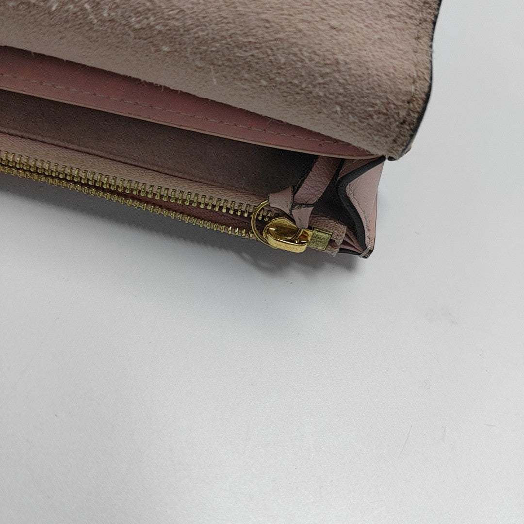 FLORE Monogram Coated Canvas Brown