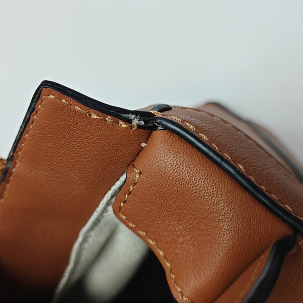 Puzzle Small Calfskin Brown