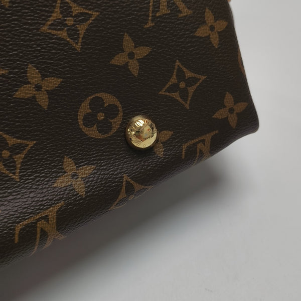 CARRYALL MM Monogram Coated Canvas Brown