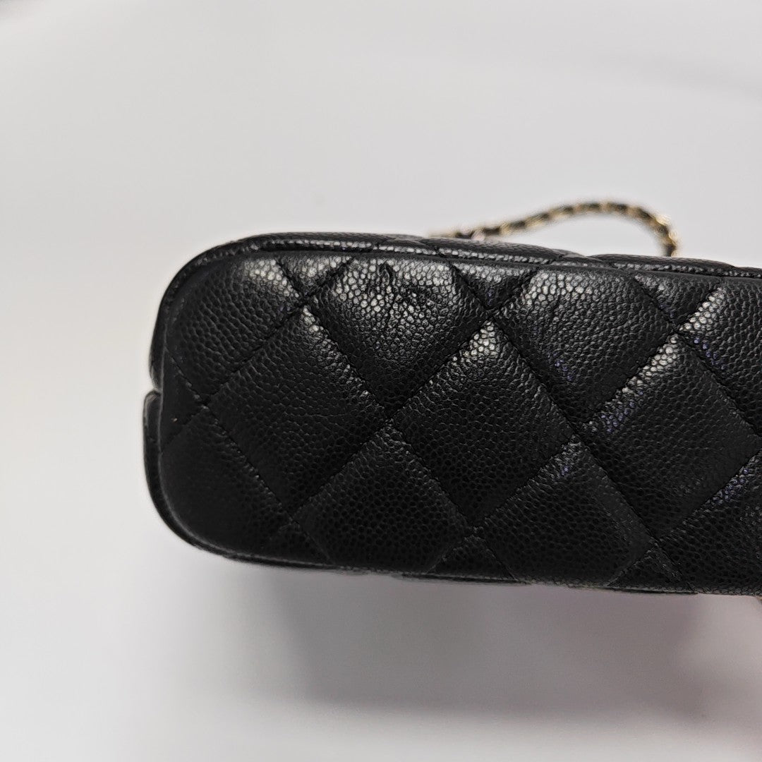 HOBO Quilted Grained Calfskin Black