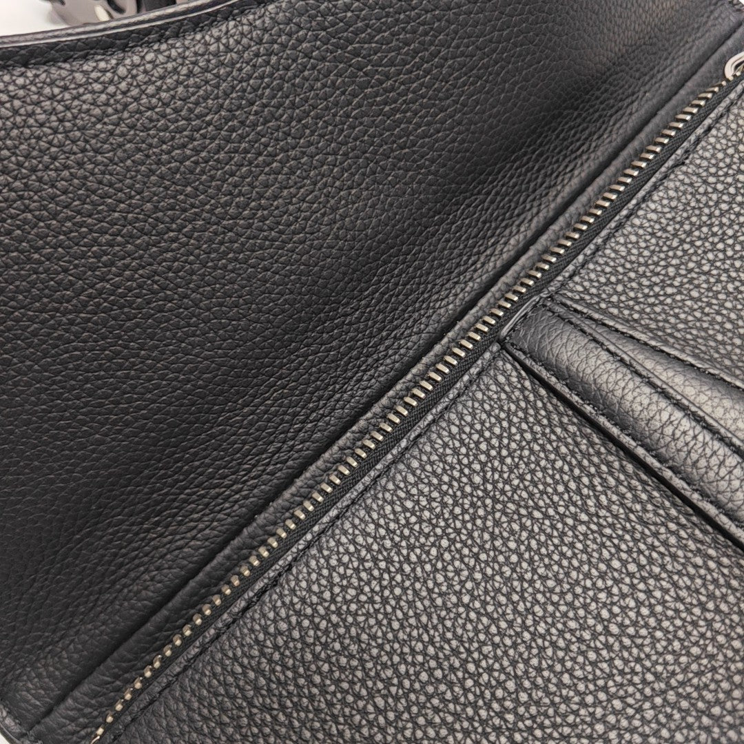 Dior By Erl Medium Calfskin Black
