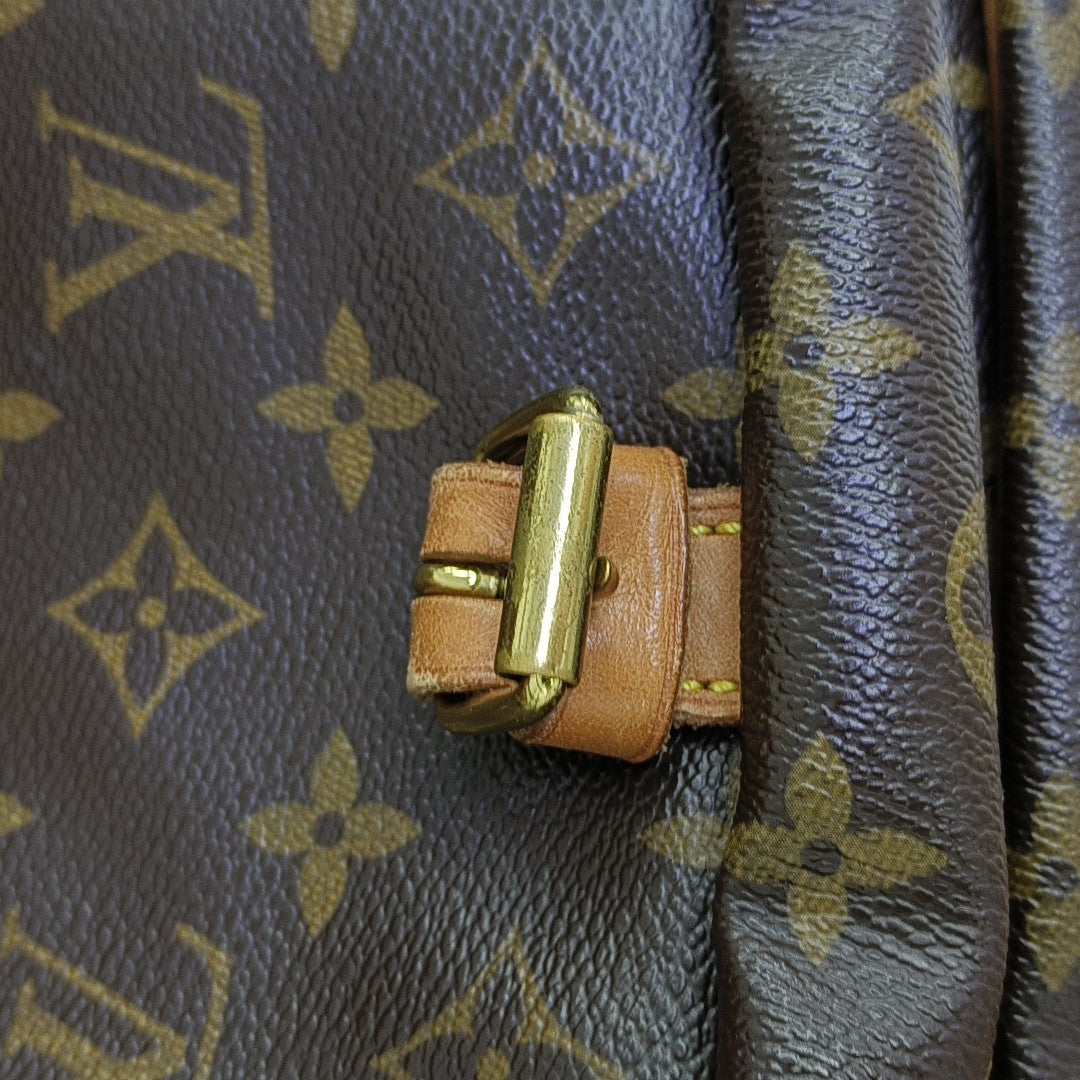 SAUMUR Monogram Coated Canvas Brown