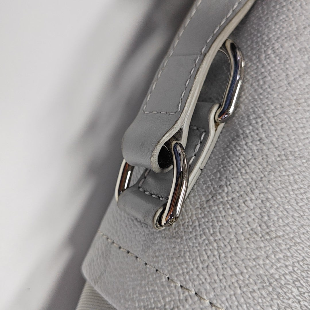 CHALK Monogram Coated Canvas Gray