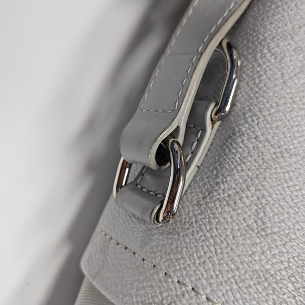 CHALK Monogram Coated Canvas Gray