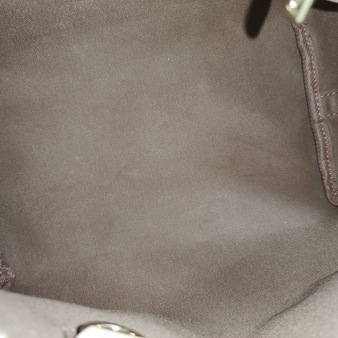 SPEEDY 25 Monogram Coated Canvas Brown
