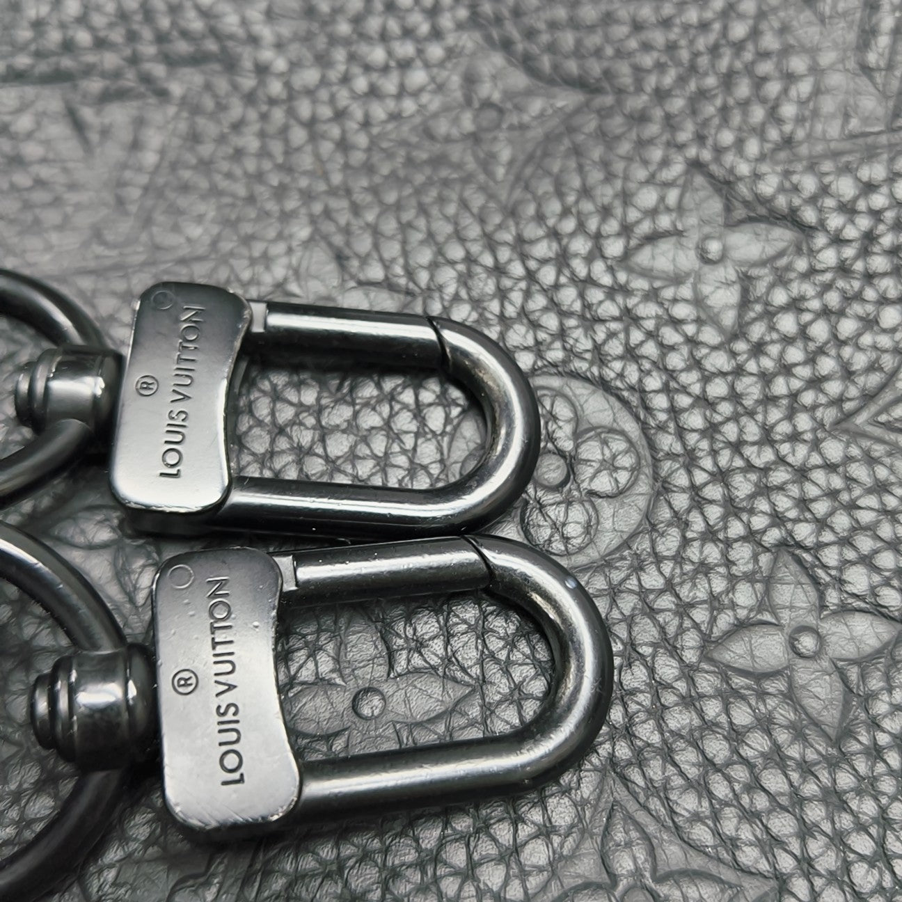 STEAMER Monogram Calfskin Black
