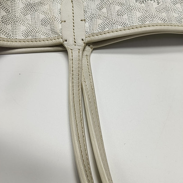 Saint Louis PM Coated Canvas White