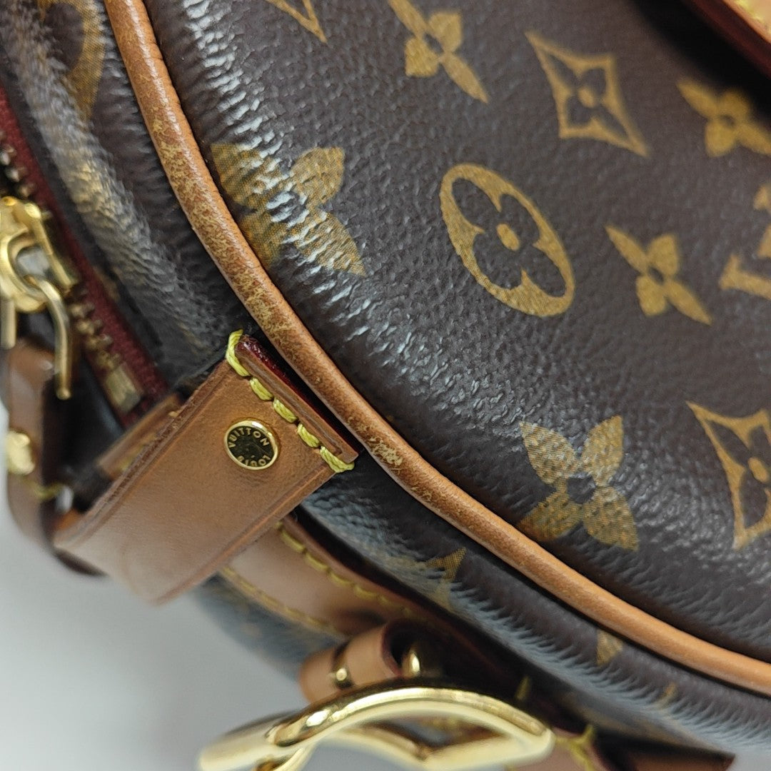 BOITE CHAPEAU MM Monogram Coated Canvas Brown
