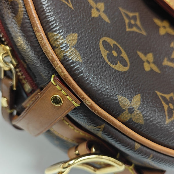 BOITE CHAPEAU MM Monogram Coated Canvas Brown