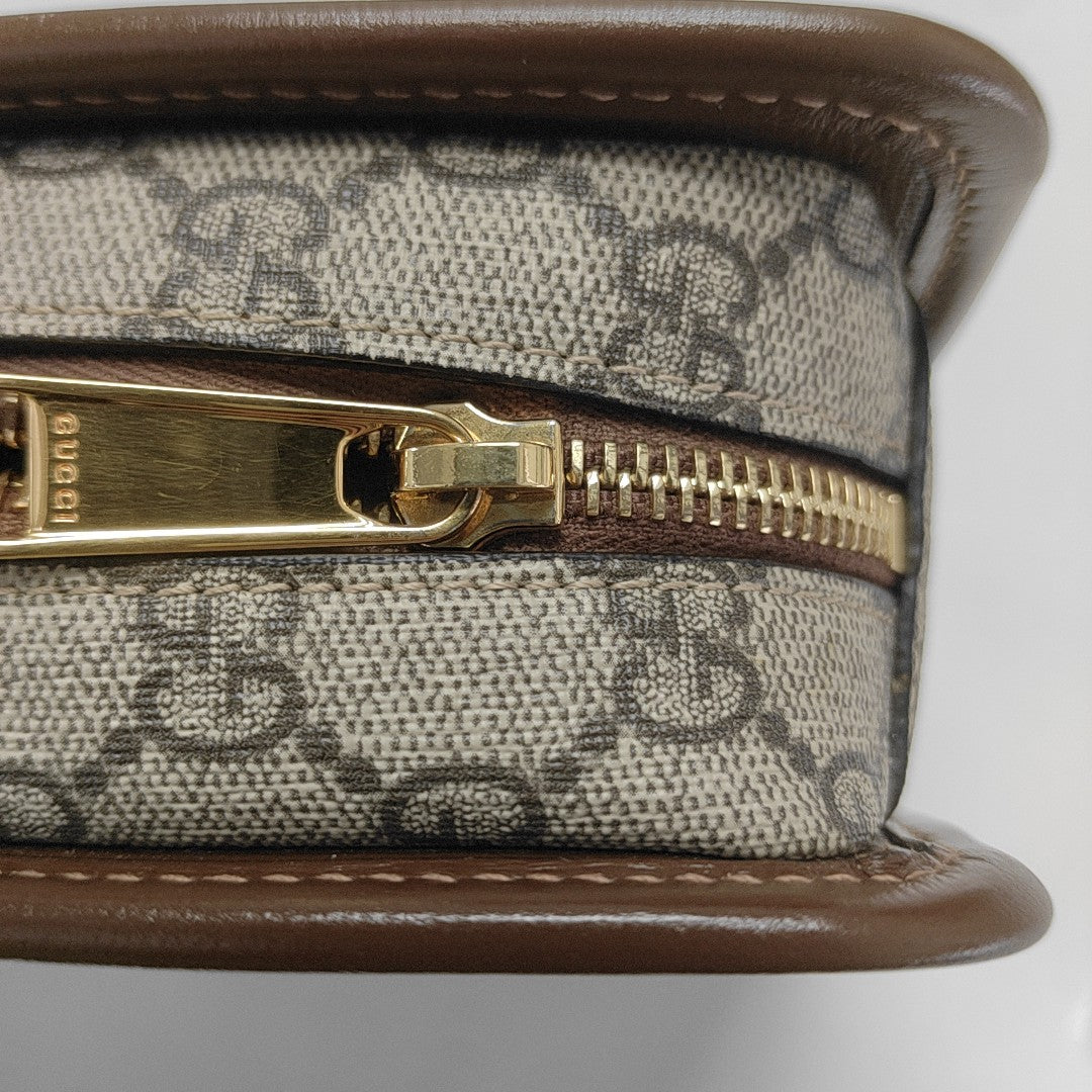 Retro Monogram Coated Canvas Brown