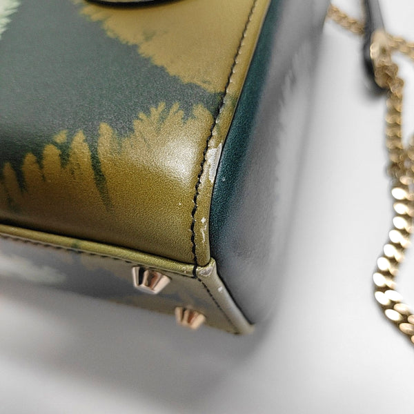 Authenticated pre-owned  Lady Dior Mini Calfskin Multicolor - Tote Bag at Looply