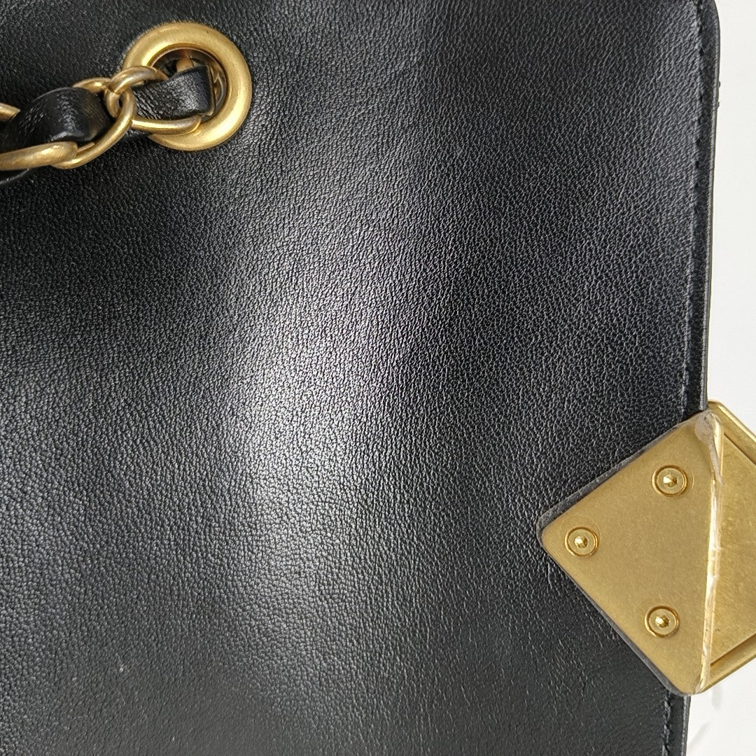 Quilted Lambskin Black