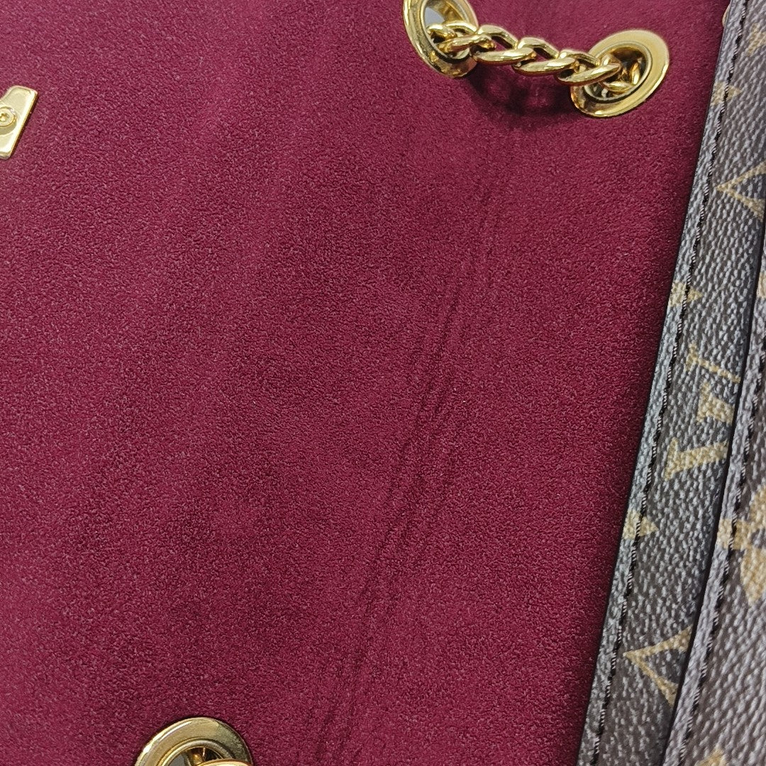 PASSY Monogram Coated Canvas Brown