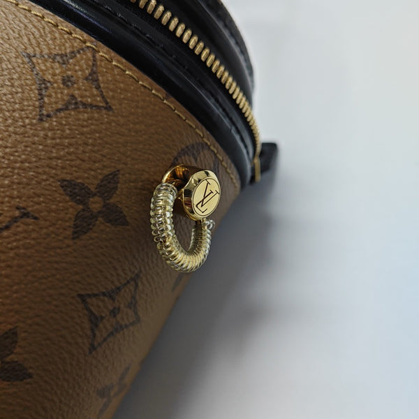 CANNES PM Monogram Coated Canvas Brown