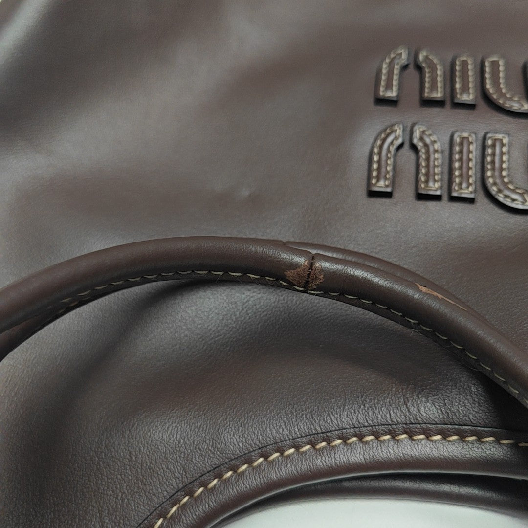 IVY Large Calfskin Brown