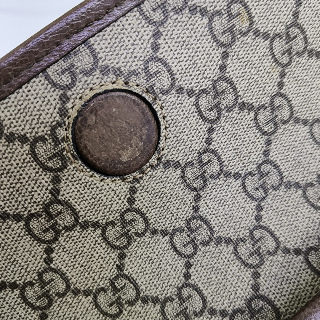 Neo Vintage Monogram Coated Canvas Beige