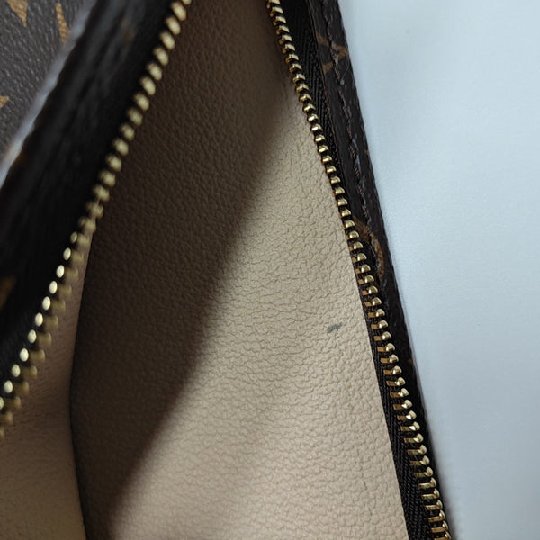 TOILET POCKET 26 Monogram Coated Canvas Brown