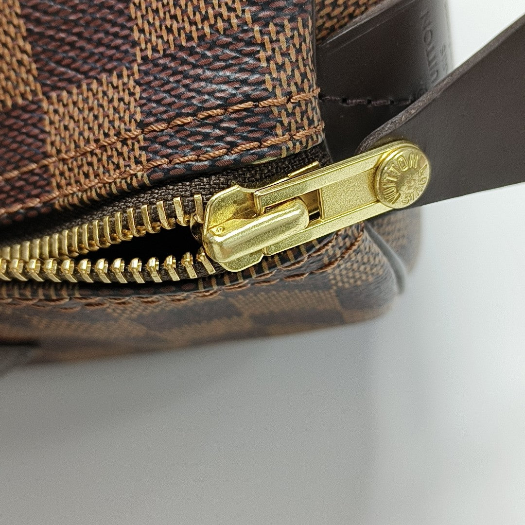 SPEEDY 30 Damier Ebene Coated Canvas Brown