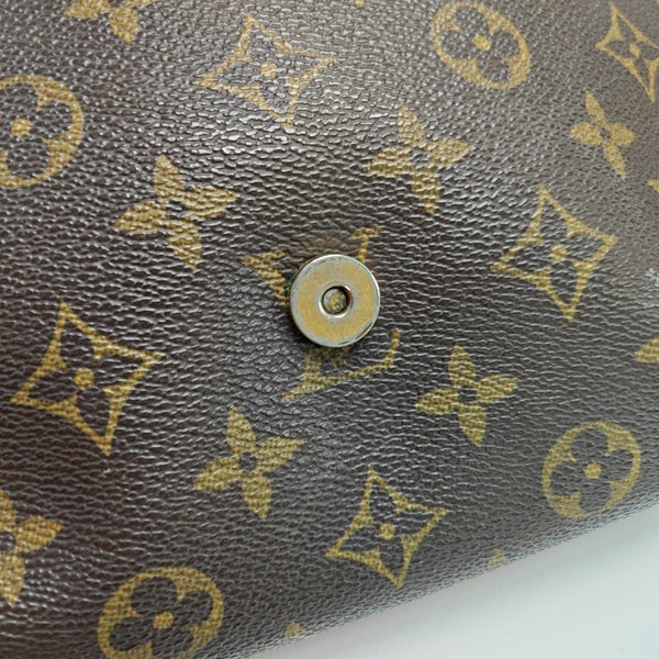 MUSETTE TANGO Monogram Coated Canvas Brown