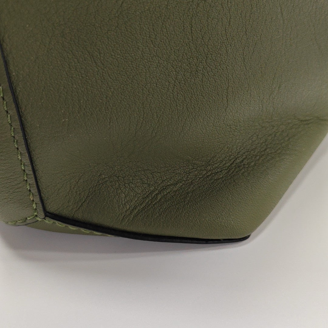 Puzzle Hobo Medium Calfskin Green